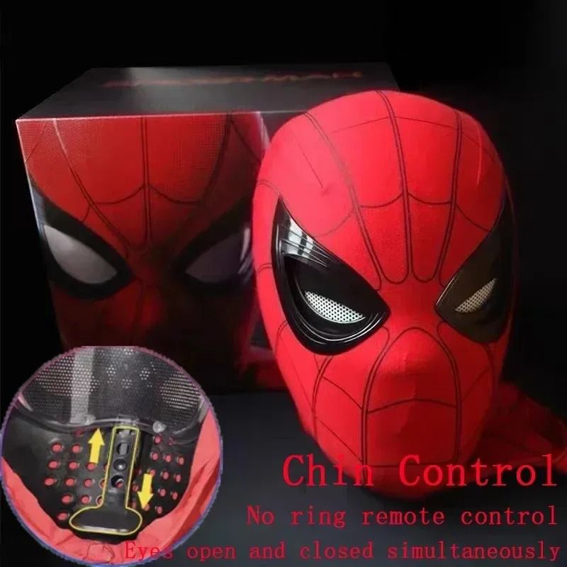 🕷️ SPIDERMAN MASK PREMIUM: CONVIÉRTETE EN TU HÉROE FAVORITO 🕷️